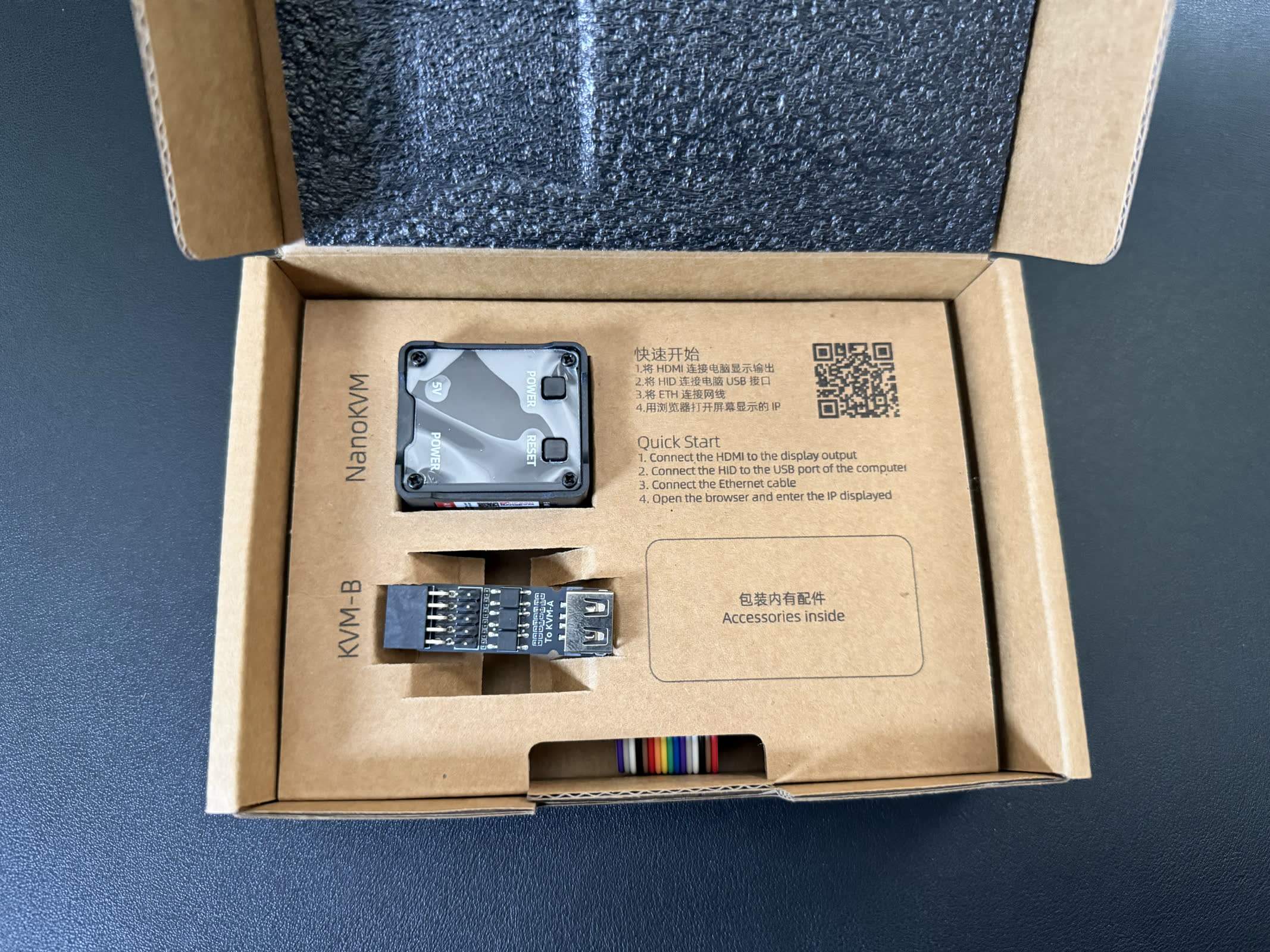 Photo of the ATX ribbon board and the PCIe card together.